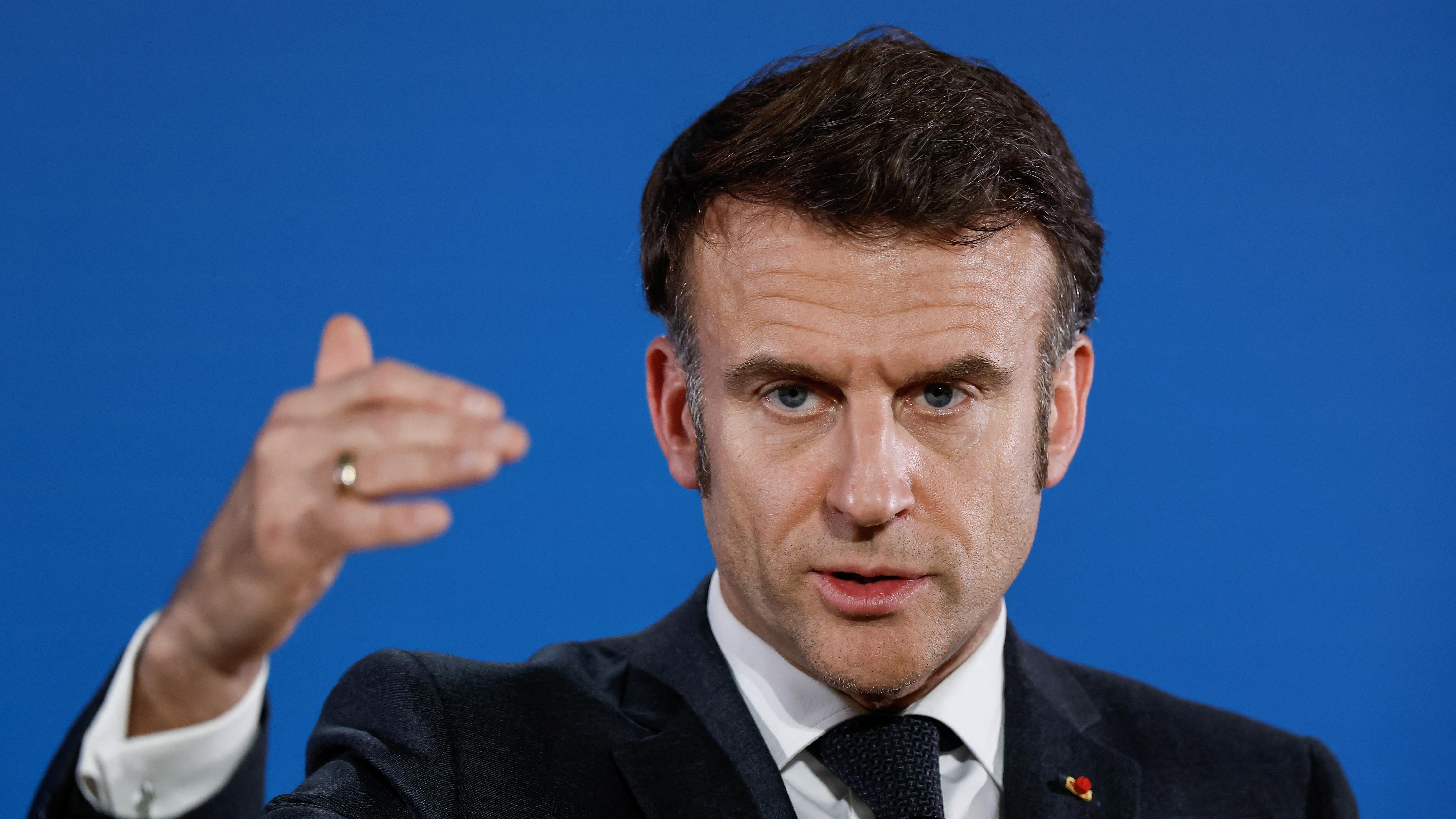 Fransa Cumhurbaşkanı Emmanuel Macron