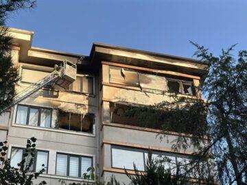 Kadıköy’de yangın paniği