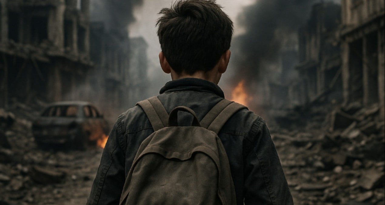 13 yaşındaki çocuk kendini oyuna kaptırdı, 9 kilometre yürüyerek savaştaki ülkeye gitti