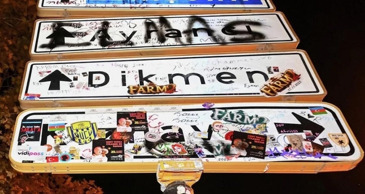 Ankara’da gündem olan Kızılay tabelasının yanında bir kişi bıçaklandı