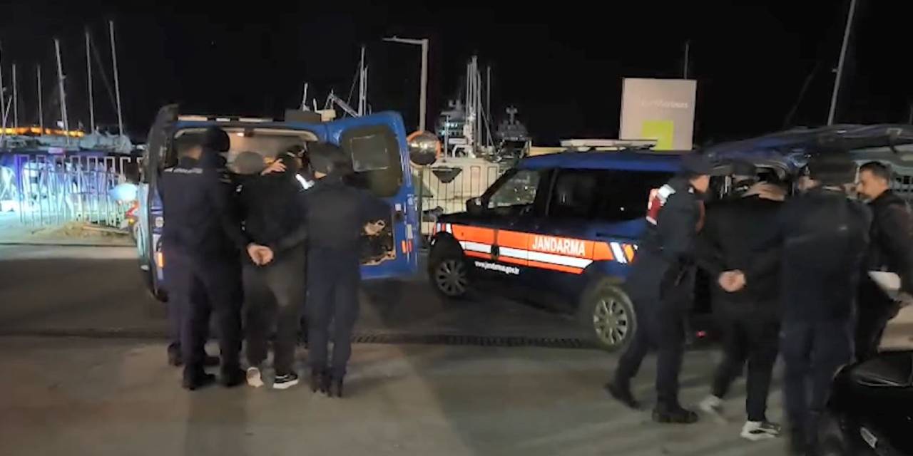 Yunanistan’a kaçmaya çalışan 4 suç örgütü üyesi suçüstü yakalandı