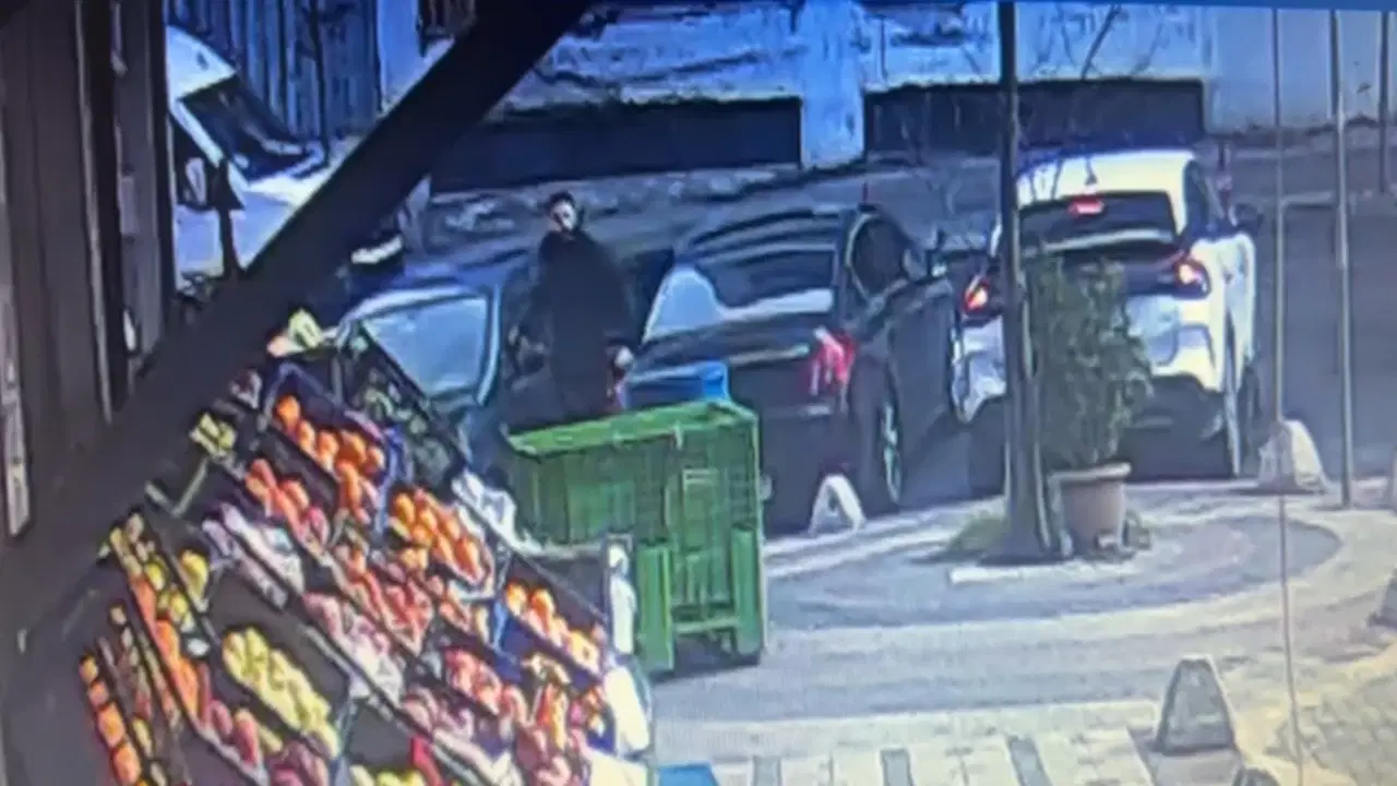 Kağıthane’deki ‘kalaşnikoflu’ saldırıda kamera görüntüleri ortaya çıktı