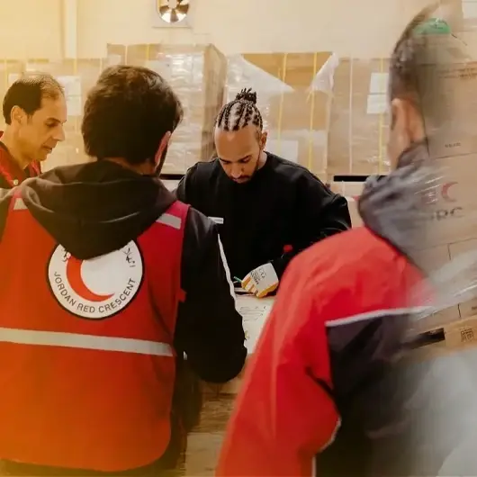 Lewis Hamilton Gazze için nereye gitti? Lewis Hamilton Gazze destek mesajı