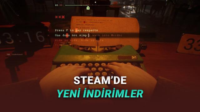 Steam Yazma Festivali İndirimleri Başladı (Yüzlerce Oyunda ‘a Varan İndirimler Var) – Webtekno – Güncel Teknoloji Haberleri ve Video İncelemeleri