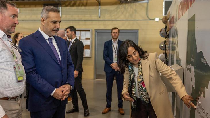 Dışişleri Bakanı Hakan Fidan’dan Kanada’da nükleer tesise ziyaret